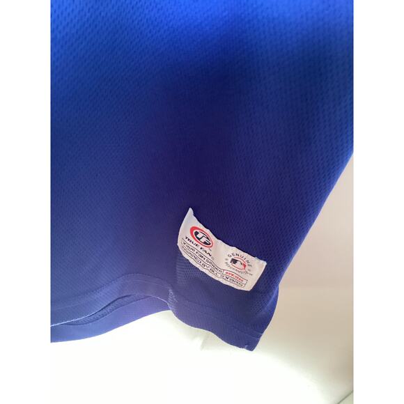 True Fan Unisex Short Sleeve Baseball Chicago Cubs Pullover Jersey Blue SZ Large - Picture 4 of 8